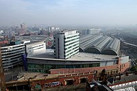 Manchester's Piccadilly station is the largest and busiest railway station in the region.