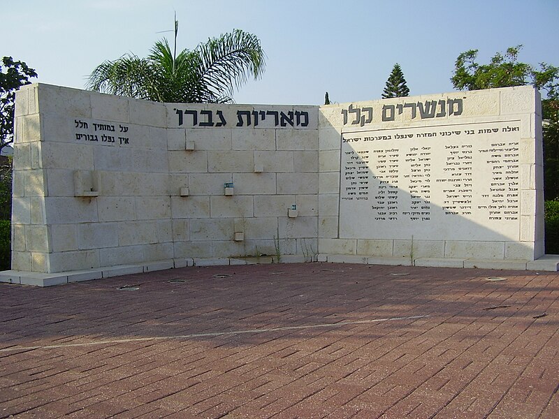 File:PikiWiki Israel 9311 war mrmorial in eastern rishon lezion.jpg