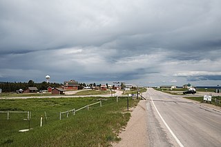 <span class="mw-page-title-main">Pine Haven, Wyoming</span> Town in Wyoming, United States