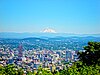 Downtown Portland with Mt. Hood in the background