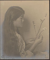 Japanese-Hawaiian girl (profile) 1909