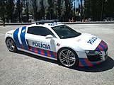 PSP's Audi R8 is one of its special vehicles.