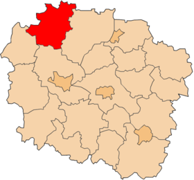 Localisation de Powiat de Tuchola
