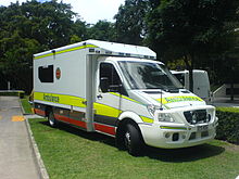 Queensland Ambulance Service bariatric ambulance QAS Bariatric Ambulance.jpg