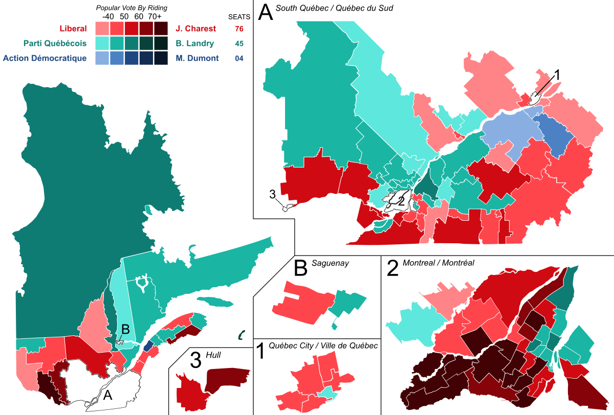 RÃ©sultat de recherche d'images pour "quebec election map 2003"