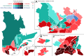 Quebec general election 2003 - Winning party vote by riding (🚩co-authored by Mr.Election)