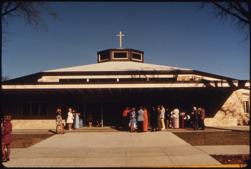 File:RELIGION PLAYS AN IMPORTANT PART IN THE LIVES OF RESIDENTS. THE LARGEST GROUP OF CHURCHGOERS ARE ROMAN CATHOLICS. ST.... - NARA - 558397.tif