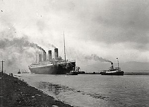 RMS Titanic sea trials April 2, 1912.jpg