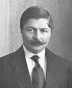 Rashitkhan Kaplanov, keskuskomitean toinen puheenjohtaja, sisäministeri, Kumyk.  Bolshevikit ampuivat vuonna 1937.