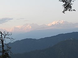 Mountain view at Ravangla