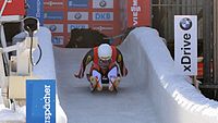 Deutsch: Vorletztes Saisonrennen im Rennrodel-Weltcup der Saison 2014/15 vom 19. bis 22. Februar 2015 in Altenberg/Erzgebirge. Tag 2: Nationencups. English: Luge world cup race season 2014/15 in Altenberg/Germany, 19th to 22nd Februar 2015. Day 2: Nations cup races.