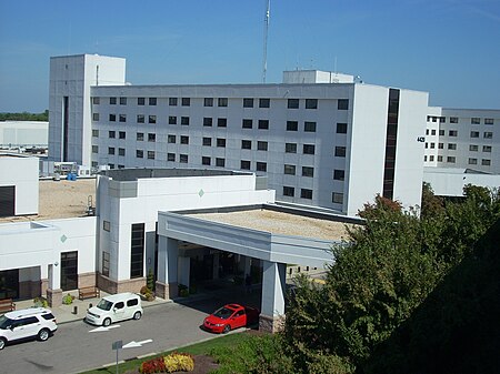 Rex Hospital main entrance