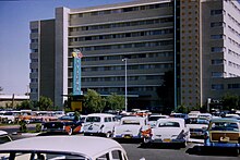 Northern end of the Riviera property, 1957 Riviera hotel (1957).jpg