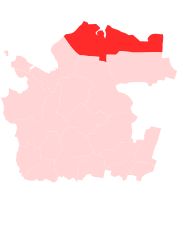 Mezenskij rajon – Mappa