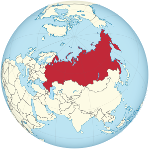 Russia on the globe (Russia centered).svg