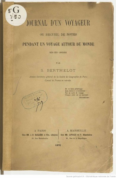 File:Sabin Berthelot Journal d un voyageur 1879.djvu