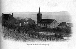 Historische afbeelding van Saint-Hilaire-de-la-Côte