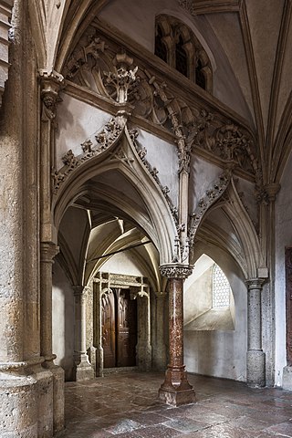 Narthex of Nonnberg Abbey church