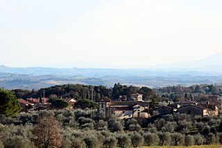 San Giovanni a Cerreto Frazione in Tuscany, Italy