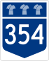 Highway 354 shield