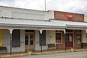 Sasser Commercial Historic District, Sasser, Georgia, U.S. This is an image of a place or building that is listed on the National Register of Historic Places in the United States of America. Its reference number is 83000243.