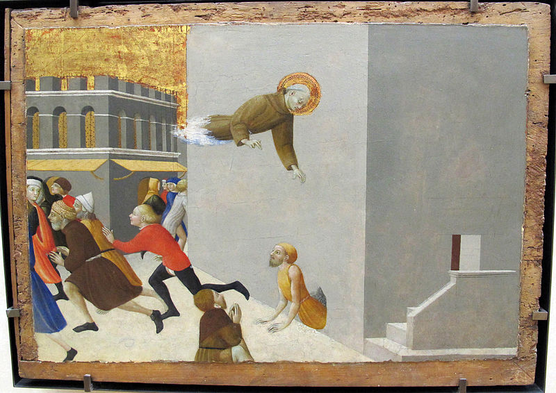 File:Sassetta, il beato ranieri libera i poveri dalla prigione di firenze, da polittico di s. francesco a borgo san sepolcro, 1437-1444 ca..JPG