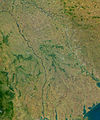 Image 8A satellite view of Moldova, 2003