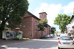 Schömberg - Liebenzeller Straße + Evangelische Kirche 01 ies