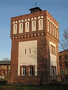 Former water tower in Oberkrämer-Schwante