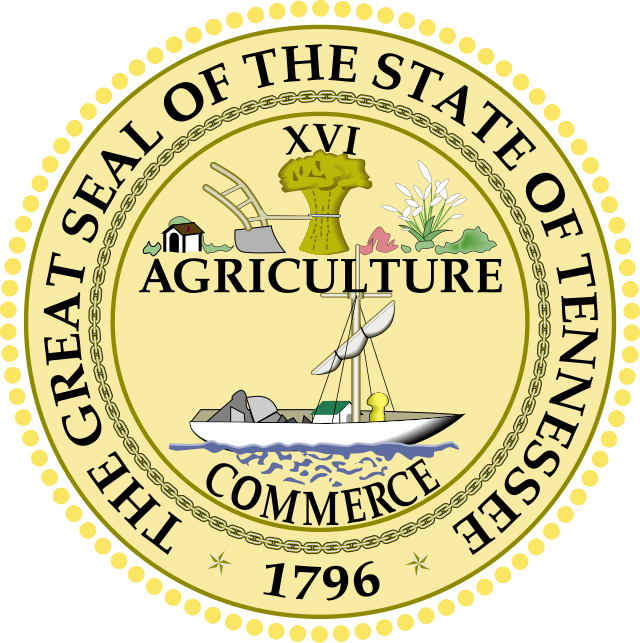 Description de l'image Seal of Tennessee.svg.