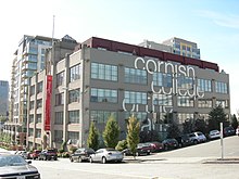 Like Kerry Hall, Cornish's main Denny Triangle building is on the National Register of Historic Places. Seattle - Cornish - 1000 Lenora 01.jpg