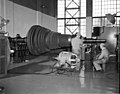 Seattle - Workers in steam plant, 1954 (50040616383).jpg
