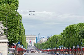 Dassault Rafale M, Bastille Day military parade in Paris