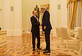 Secretary Kerry Shakes Hands With Russian President Putin Before Their Bilateral Meeting Focused on Syria and Ukraine in Moscow (25404689574).jpg