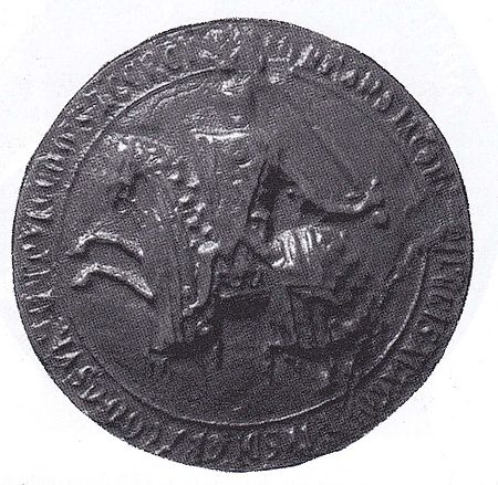 Segell jaume d'aragó, comte d'urgell i vescomte d'ager 1339.jpg