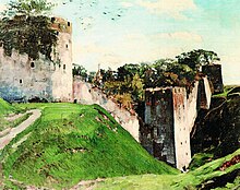 Sergey Vinogradov - Ancient Walls of the Pskov Monastery.jpg