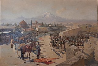 <span class="mw-page-title-main">Russian conquest of the Caucasus</span> 19th-century conquest of the Caucasus by the Russian Empire