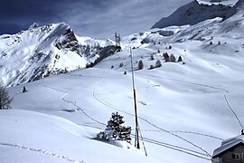 Simplonpass Winter 2023-2024 1.3 Meter Schnee