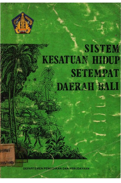 Berkas:Sistem Kesatuan Hidup Setempat Daerah Bali.pdf