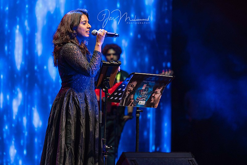 File:Sithara Performing at Qatar in 2019 by Ijas Muhammed Photography.jpg