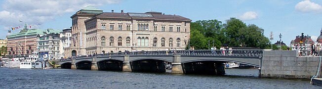 Skeppsholmsbron, Stockholm, Sweden (1861)