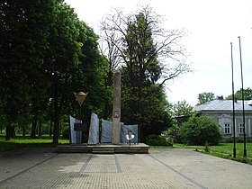 Monument voor de brigade in Novoseltsy