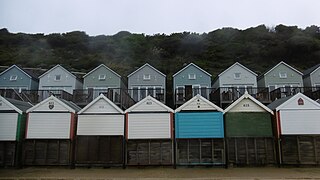 Boscombe suburb of Bournemouth, Dorset, England