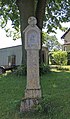 Čeština: Votivní sloup v Plachově Lhotě, části Smilkova English: Column shrine at Plachova Lhota, part of Smilkov, Czech Republic.