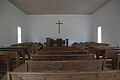 English: Cades Cove at Smoky Mountains National Park: inside of Methodist Church