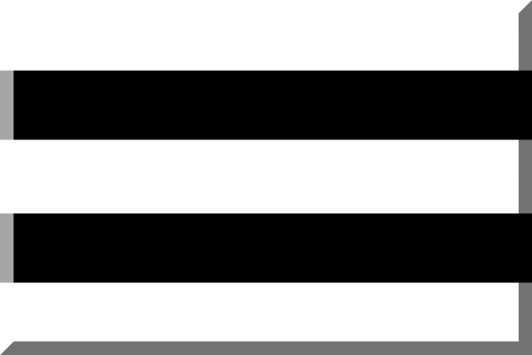 File:Sports flag icons - Black white bars.svg