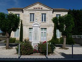 Das Rathaus in Saint-Antoine-sur-l'Isle