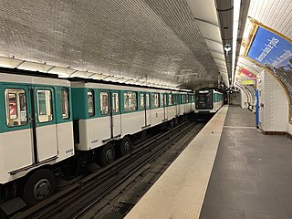 <span class="mw-page-title-main">Mairie des Lilas station</span> Metro station in Paris, France