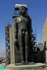Statue of Ahimsa, 33 metres (108 ft), built in 2016