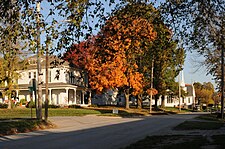 Northward view of Main Street in October 2014